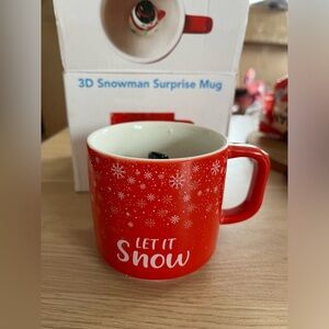 3D Snowman Surprise Mug